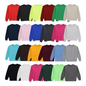 NWT Men's Fruit of the Loom L/S T-Shirt Tee Shirt Yellow Sz Large Tshirt